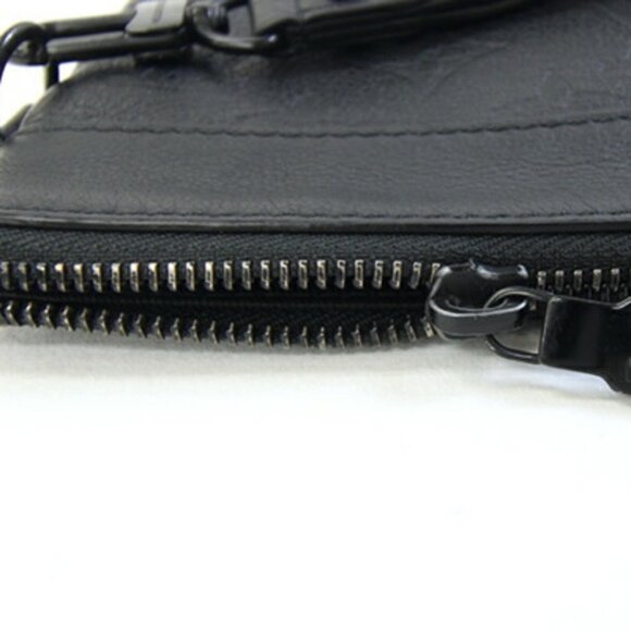 LOUIS VUITTON Black Monogram Pouch - Picture 6 of 9